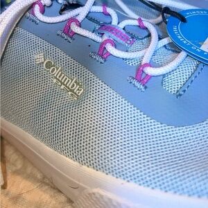 Columbia PFG Blue and Pink Athletic Shoes